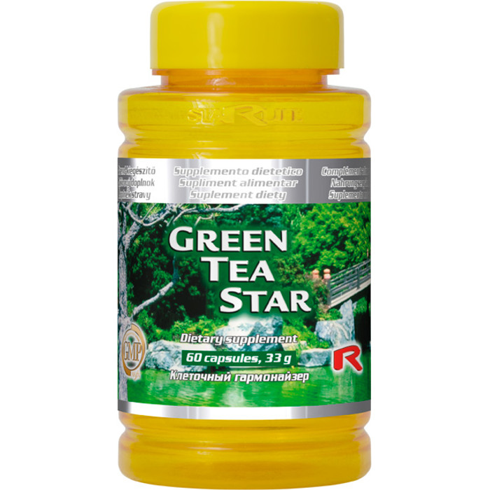 Green Tea Star, 60 cps