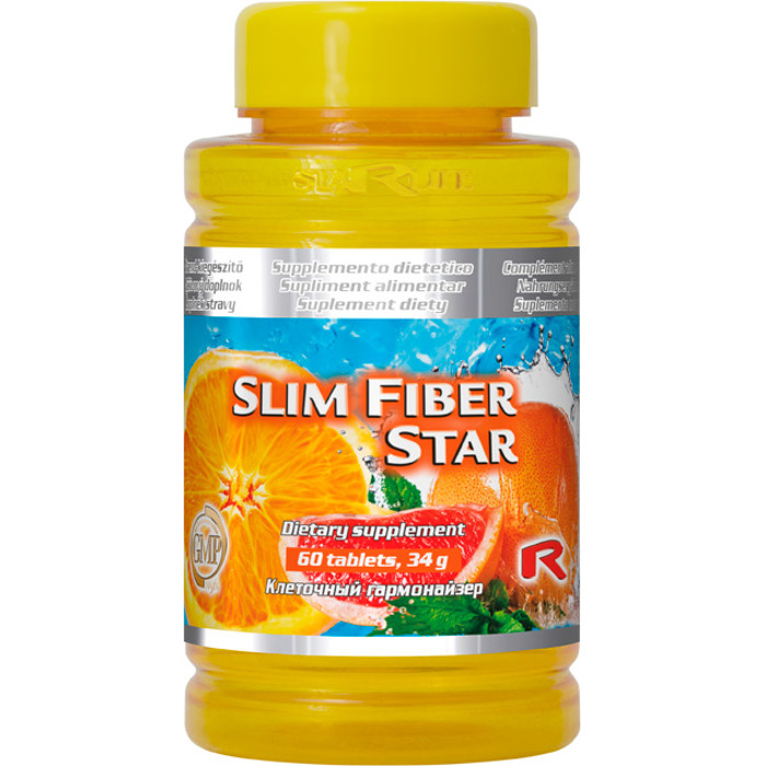 Slim Fiber Star, 60 tbl