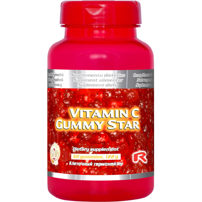 Vitamin C Gummy Star, 60 pcs